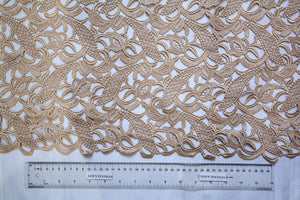 Double Spanish White Guipure Lace