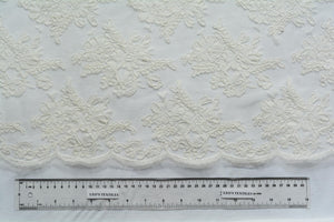 Quill Off White Vine Flower Lace
