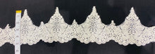 Load image into Gallery viewer, Beaded Bridal Lace Trim 5&quot;
