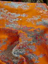 Load image into Gallery viewer, Abstract Metallic Brocade
