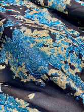 Load image into Gallery viewer, Abstract Metallic Brocade
