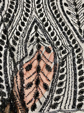 Load image into Gallery viewer, Beaded Lace with Rhinestones
