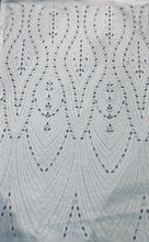 Load image into Gallery viewer, Beaded Lace with Rhinestones
