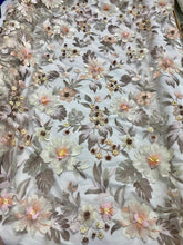 Load image into Gallery viewer, 3D Applique Flower lace
