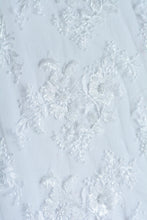 Load image into Gallery viewer, Mystic White Beaded Bridal Lace
