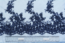 Load image into Gallery viewer, San Juan and Cloud Burst Blue Embroidery With Beads
