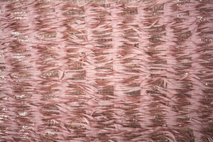 Tonys Pink Fancy Sequins and Fringe