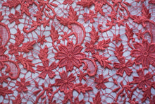 Load image into Gallery viewer, Outrageous Orange Guipure Lace
