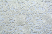 Load image into Gallery viewer, Soft Celeste White Guipure Lace
