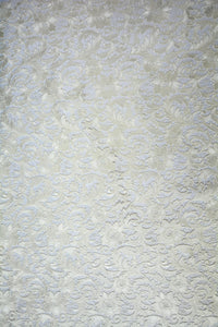 Soft Celeste White Guipure Lace