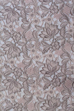 Load image into Gallery viewer, Granite Pink Vine Guipure Lace
