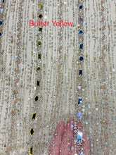 Load image into Gallery viewer, Leo&#39;s Exclusive Hand Beaded Tulle

