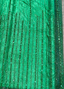 Leo's Exclusive Hand Beaded Tulle