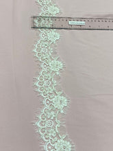 Load image into Gallery viewer, Beaded Bridal Lace Trim
