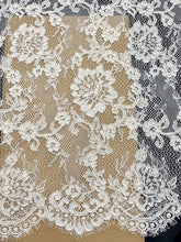 Load image into Gallery viewer, Alencon Inspired Corded Lace
